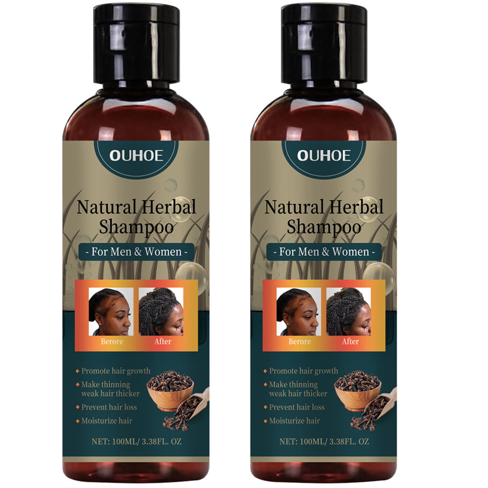 Hair Care Natural Ingredients - 2pcsx100ml Haargroeishampoo Oude Afrikaanse haargroeiformule Extract