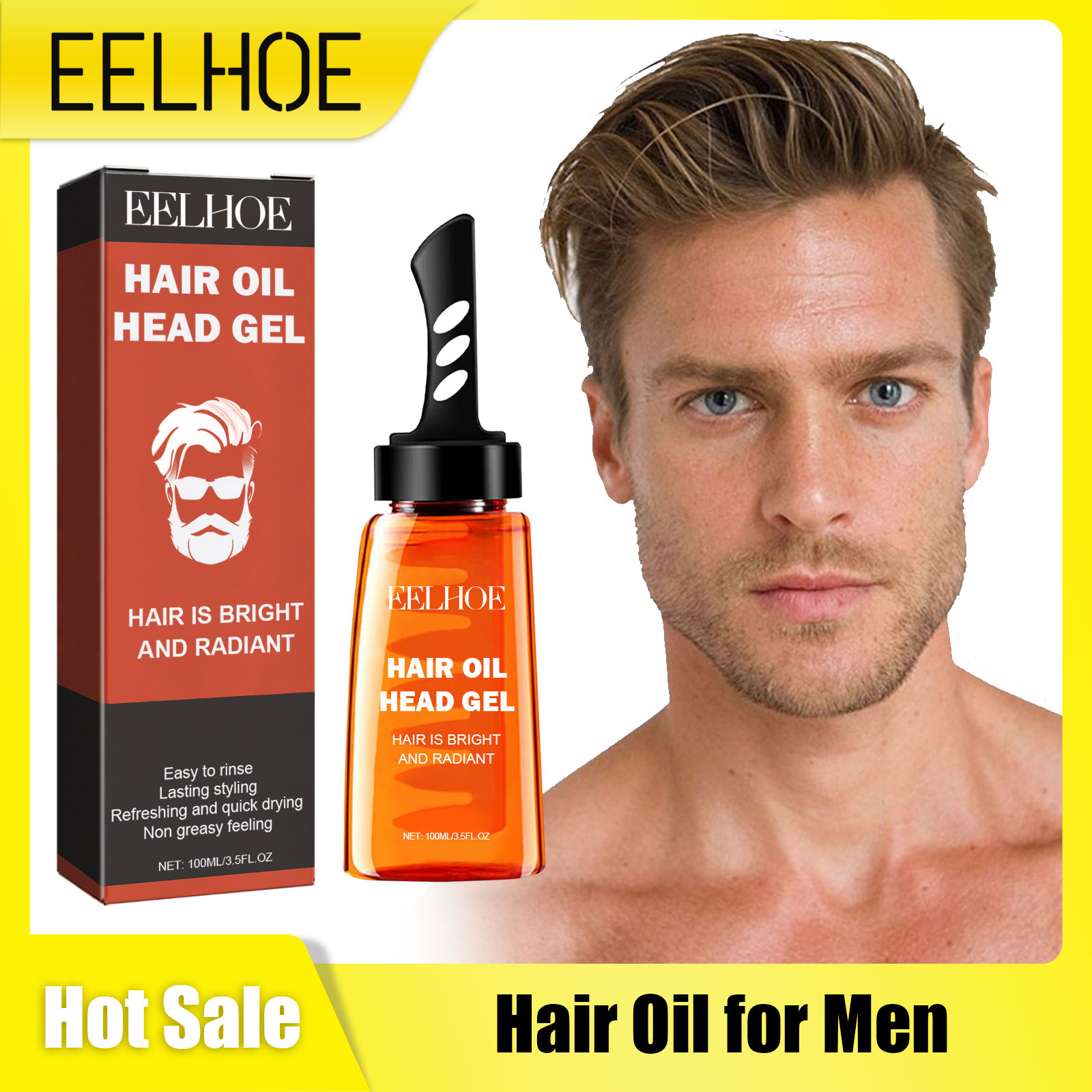 Hair Care Naturally - EELHOE 2 in 1 Professionele Haarwax