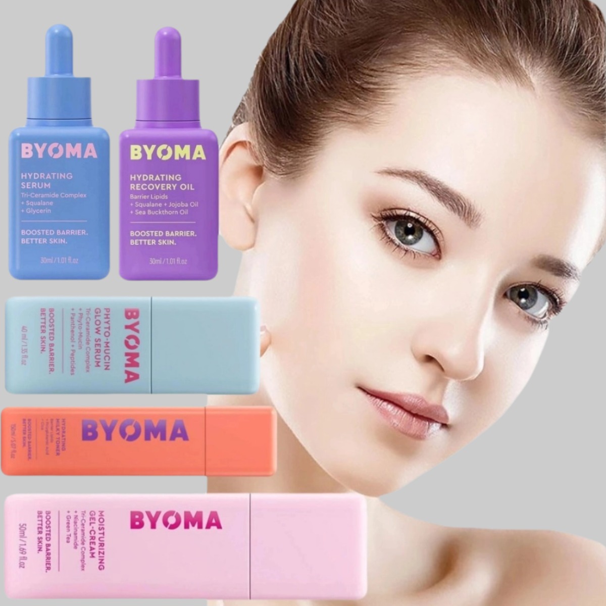Hair Care Gisou - BYOMA Nicotinamide Triple Repairing Gel Gezichtscrème