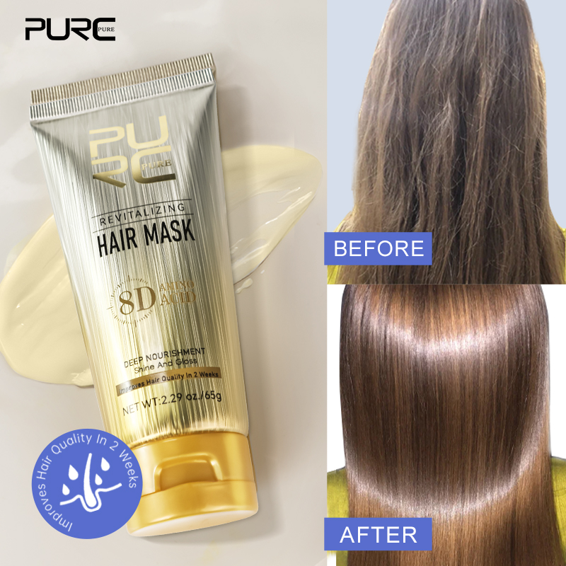 Hair Care Hair Mask - PURC Arganolie Haarmasker Smoothing Reparatie Beschadigd