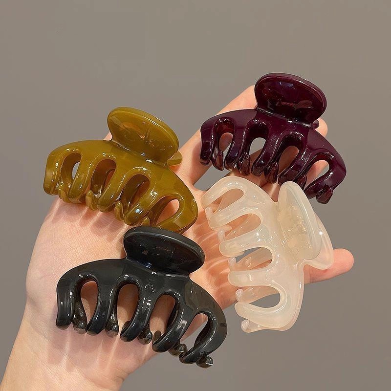Hair Clip Claw Large - Elegante stevige kleine pompoen haar klauw