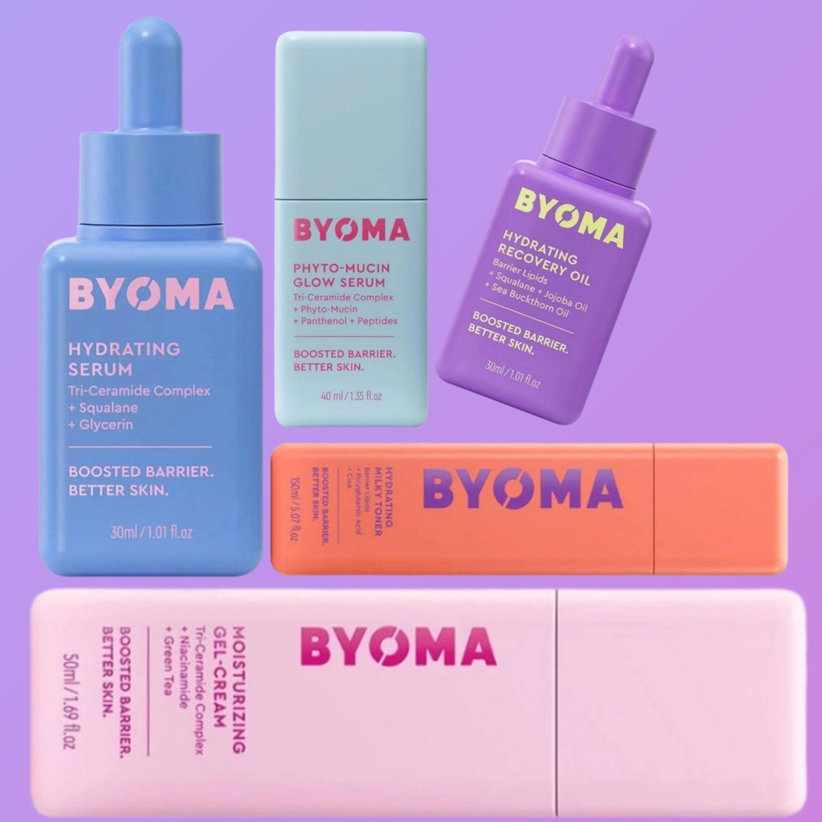 Hair Care Gisou - BYOMA Hydraterende & Herstellende Gel Gezichtscrème