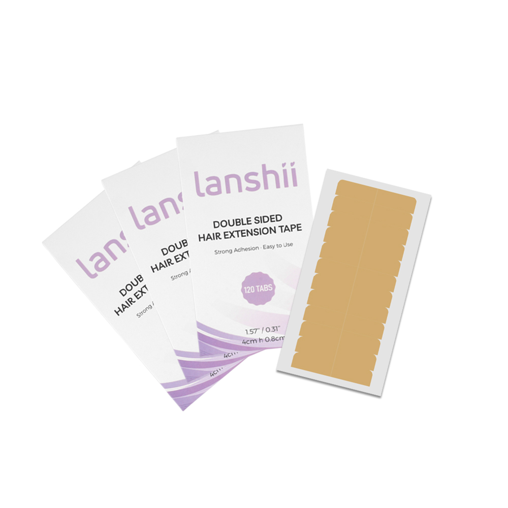 Hair Extension Tape In - Lanshii 360 stuks dubbelzijdige vervangingstape voor