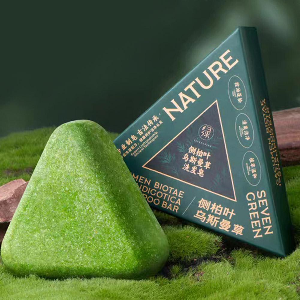 Hair Care Naturally - Nature Triangle Shampoo Bar, Nature Seven