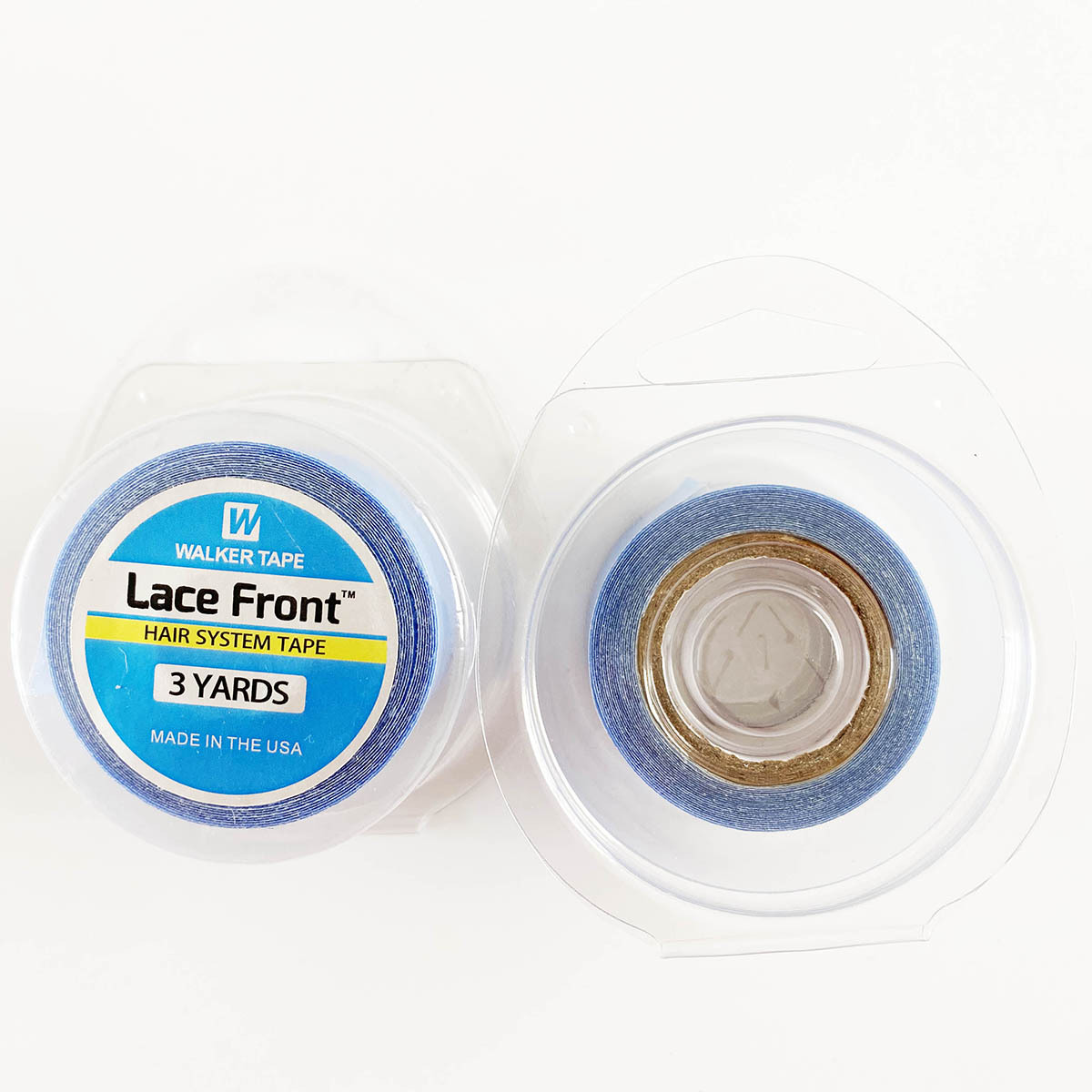 1 rol 3 yard blauwe kant haar  - Hair Extension Tape In recensie en prijs