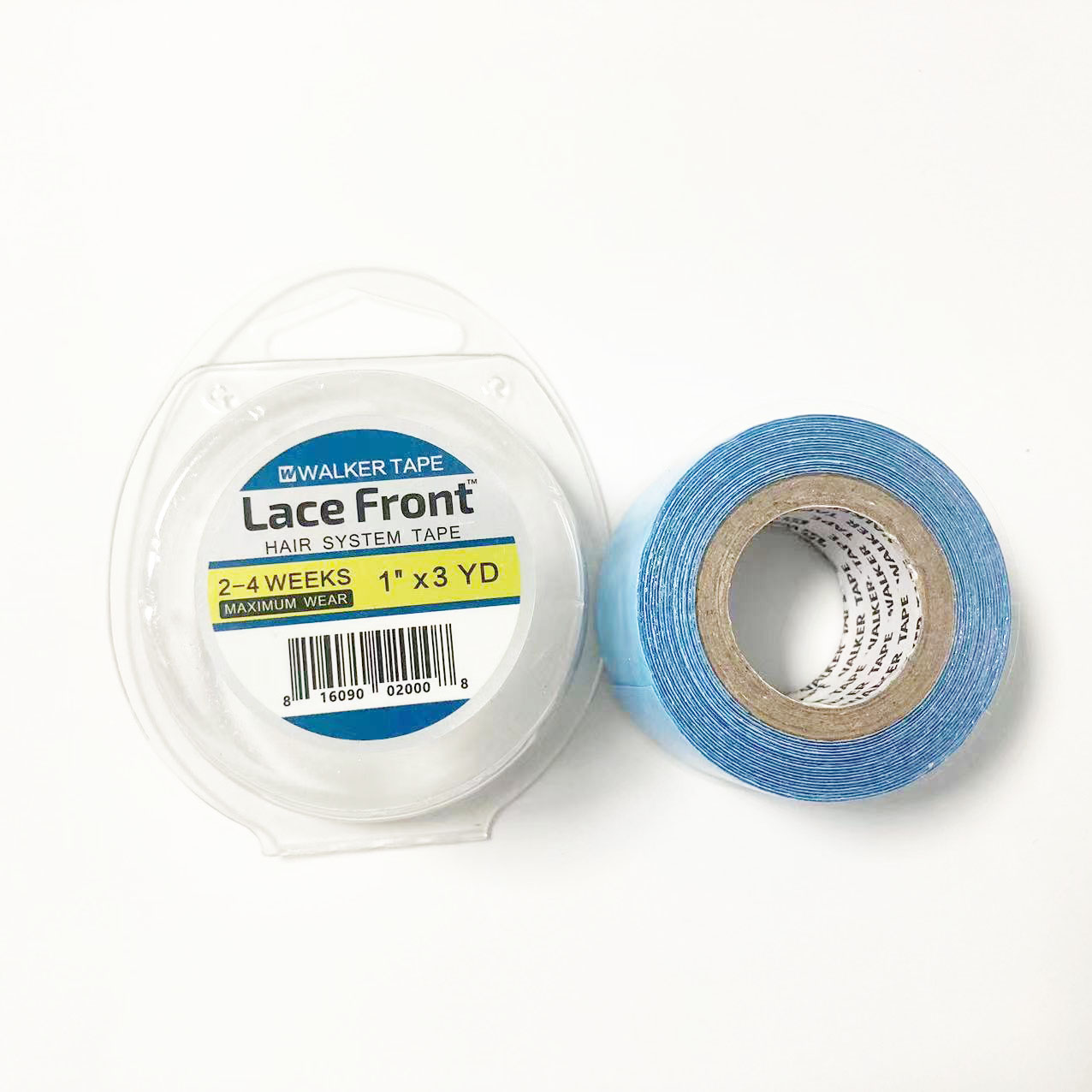 1 rol 3 yard blauwe kant haar  - Hair Extension Tape In recensie en prijs