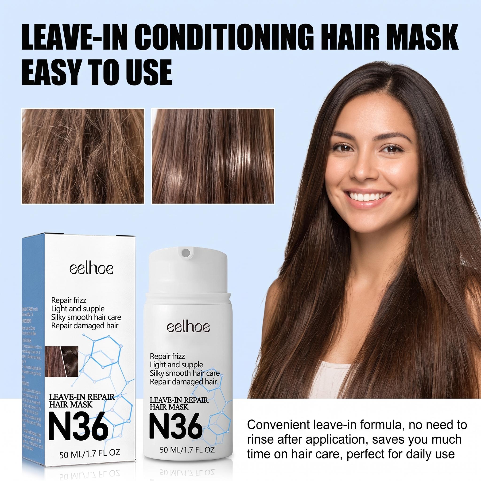 Leave-in reparatie haar masker - Hair Care Hair Mask recensie en prijs