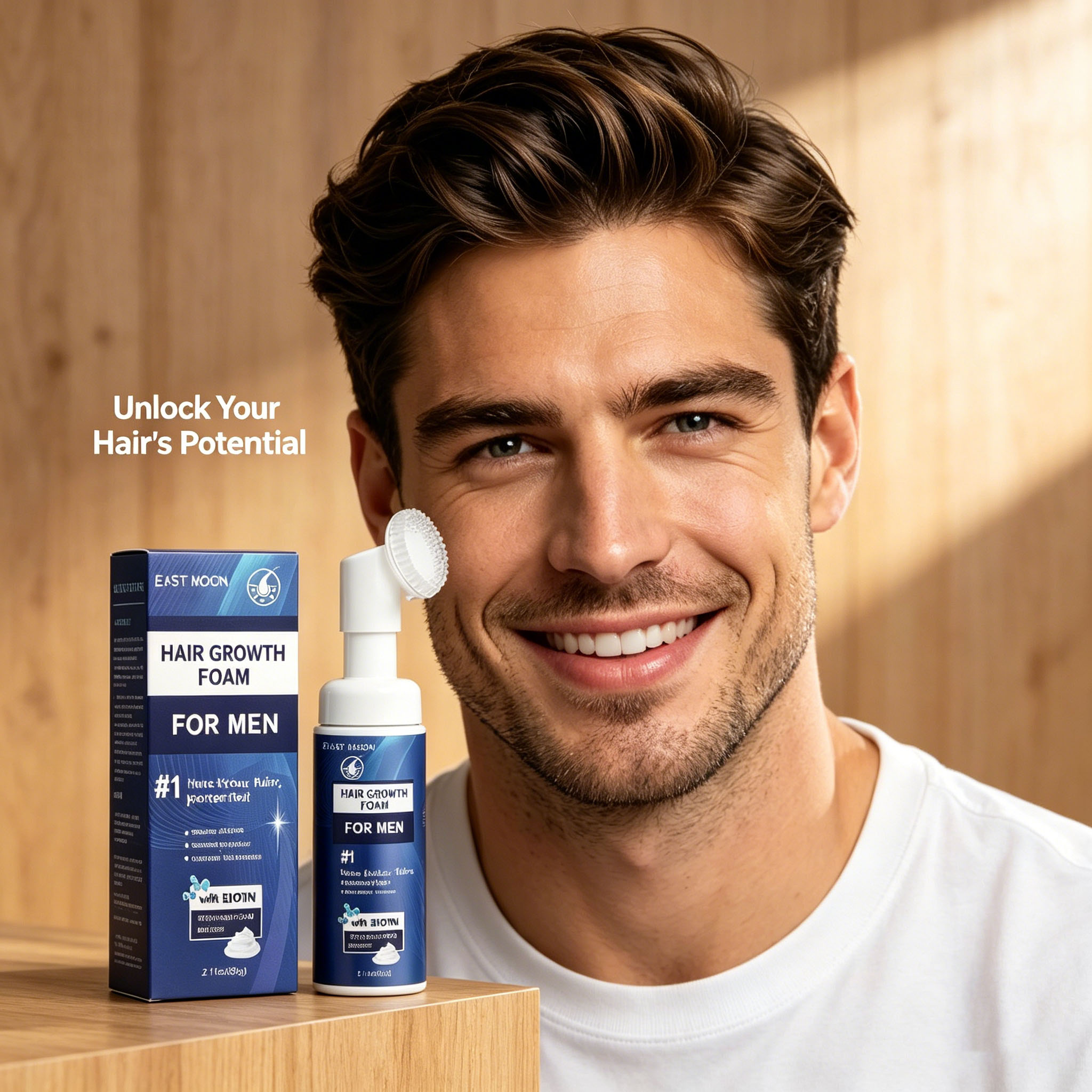 Haargroeischuim Siliconenborst - Hair Care Naturally recensie en prijs