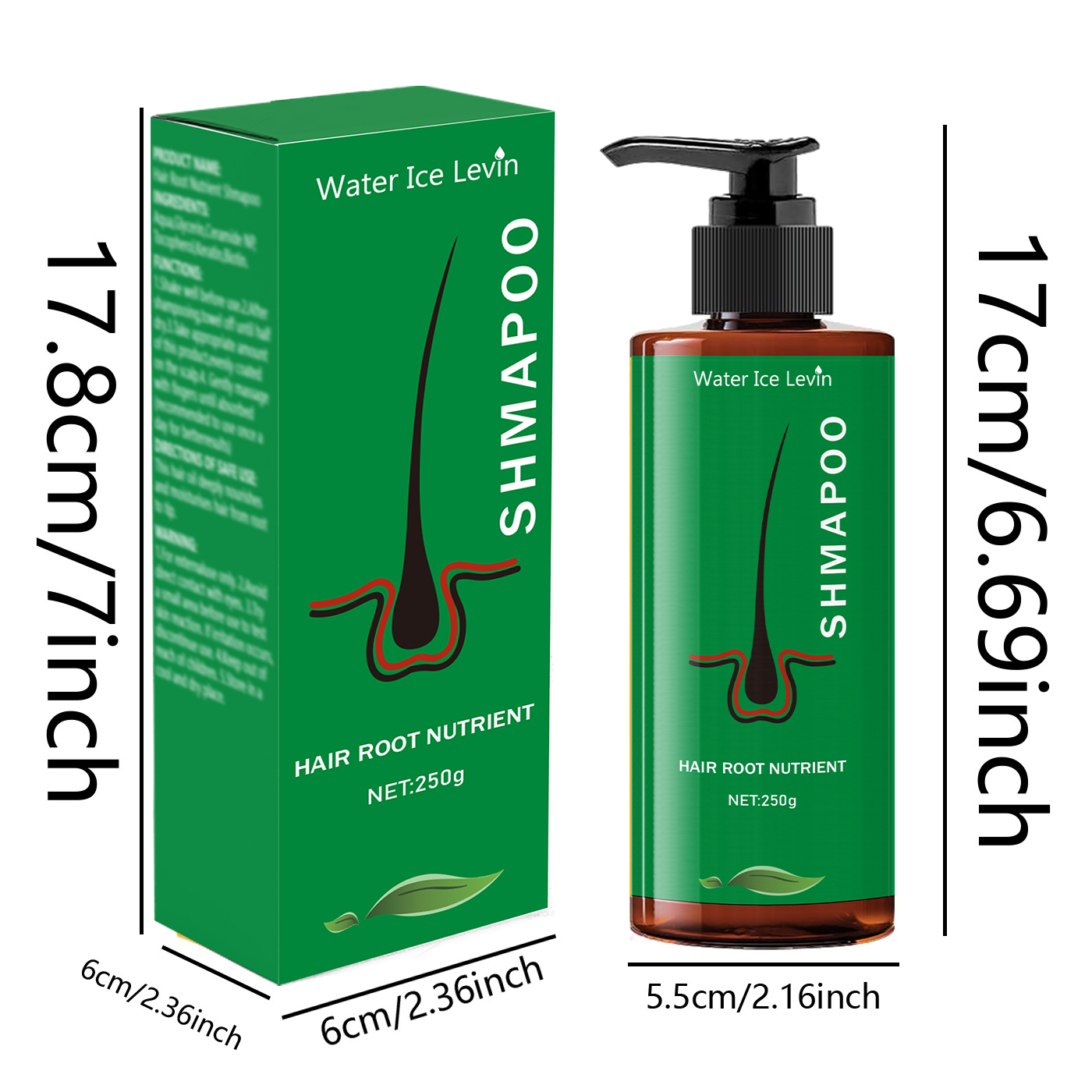 Root Nourishing Shampoo 250g,  - Hair Care Natural Ingredients recensie en prijs