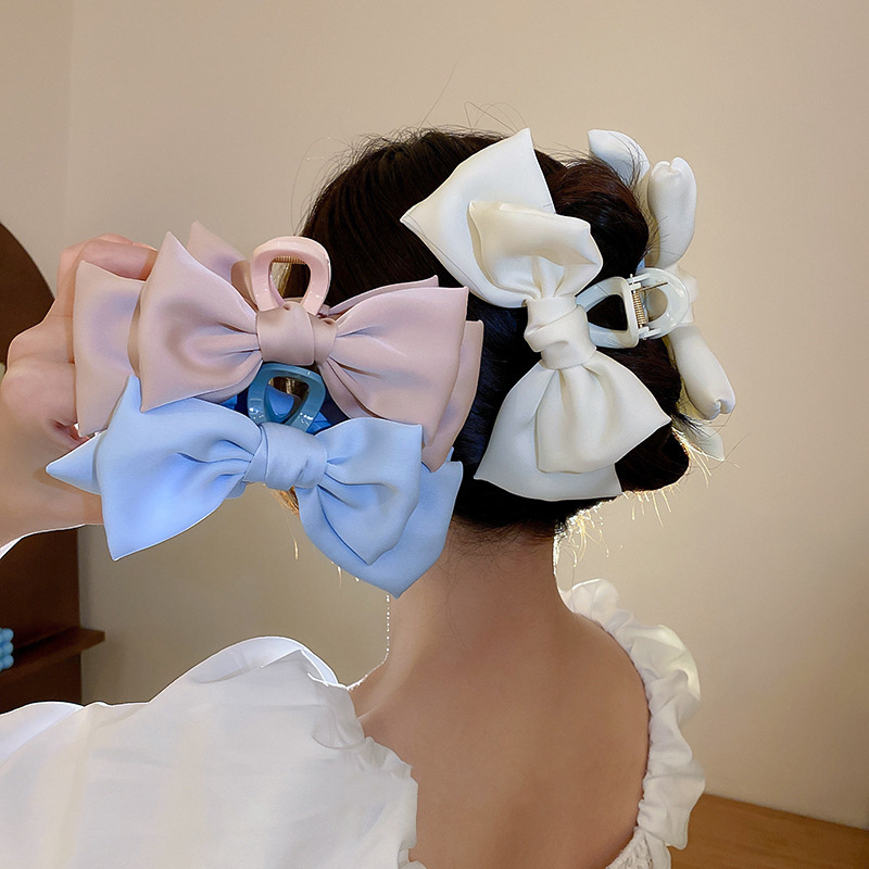 Haarclips met strik, grote haa - Hair Clip Claw Large recensie en prijs