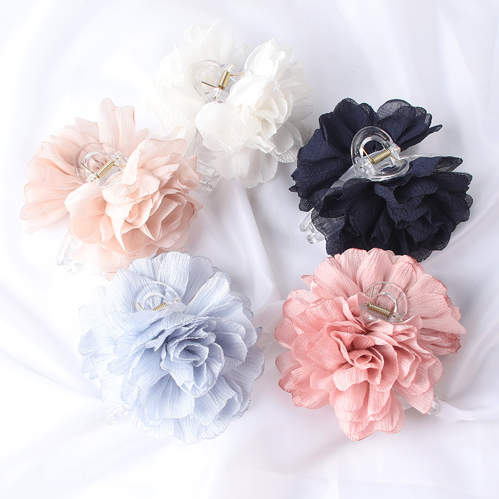 Stof Grote Bloem Haarklauw Cli - Hair Clip Claw Large recensie en prijs