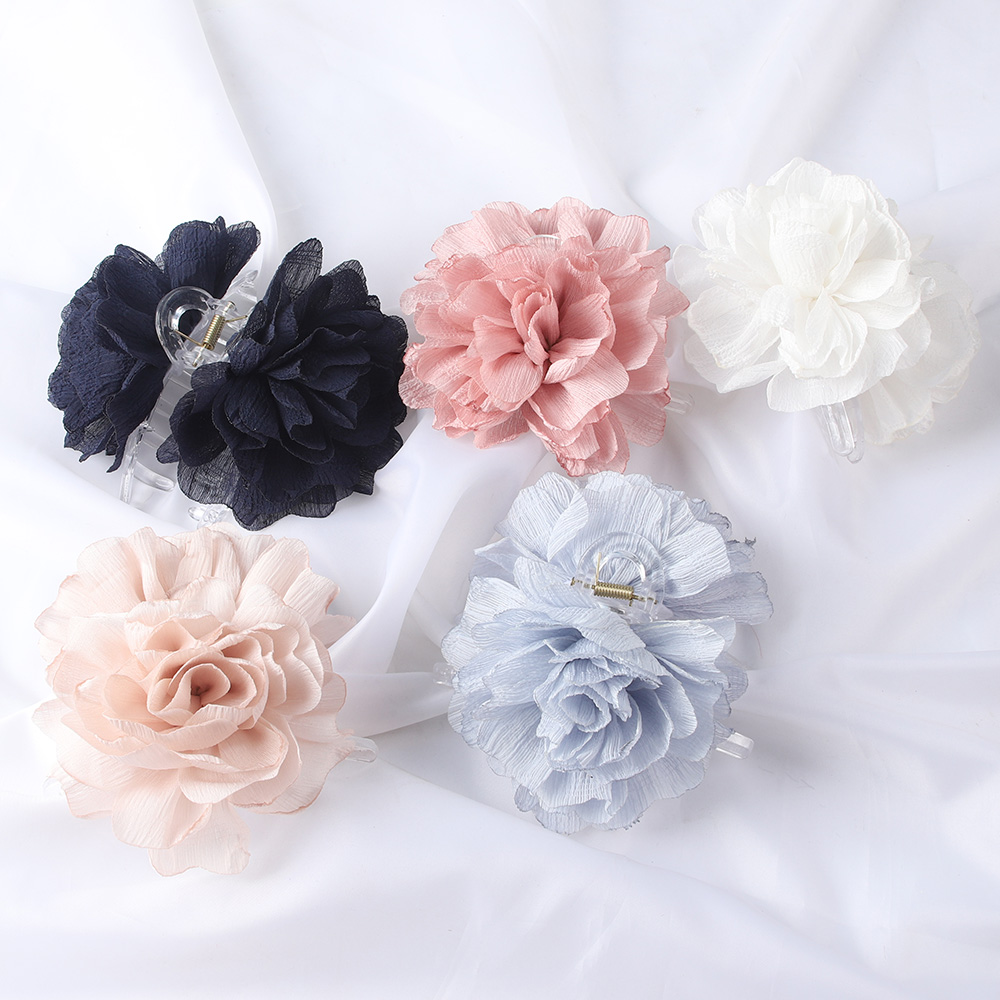 Stof Grote Bloem Haarklauw Cli - Hair Clip Claw Large recensie en prijs