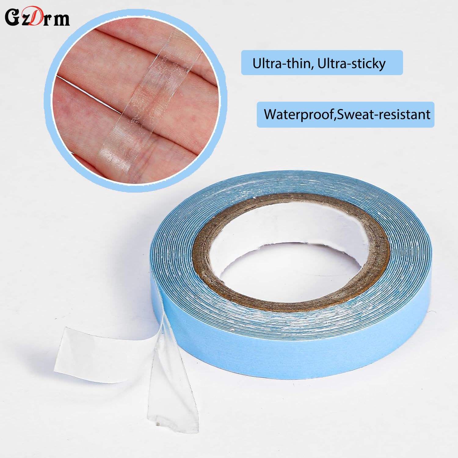 3 yards haarblauwe tape dubbel - Hair Extension Tape In recensie en prijs