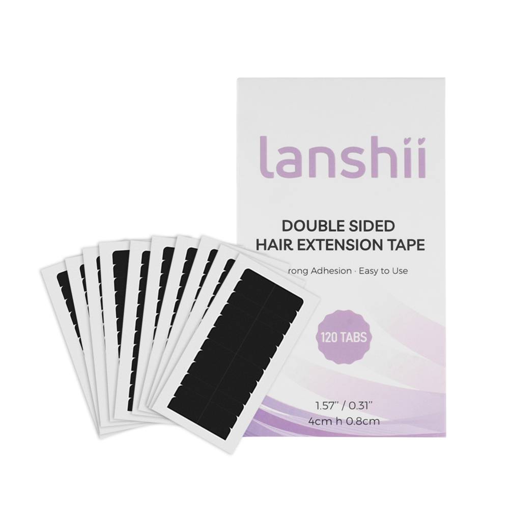 Lanshii 360 stuks dubbelzijdig - Hair Extension Tape In recensie en prijs