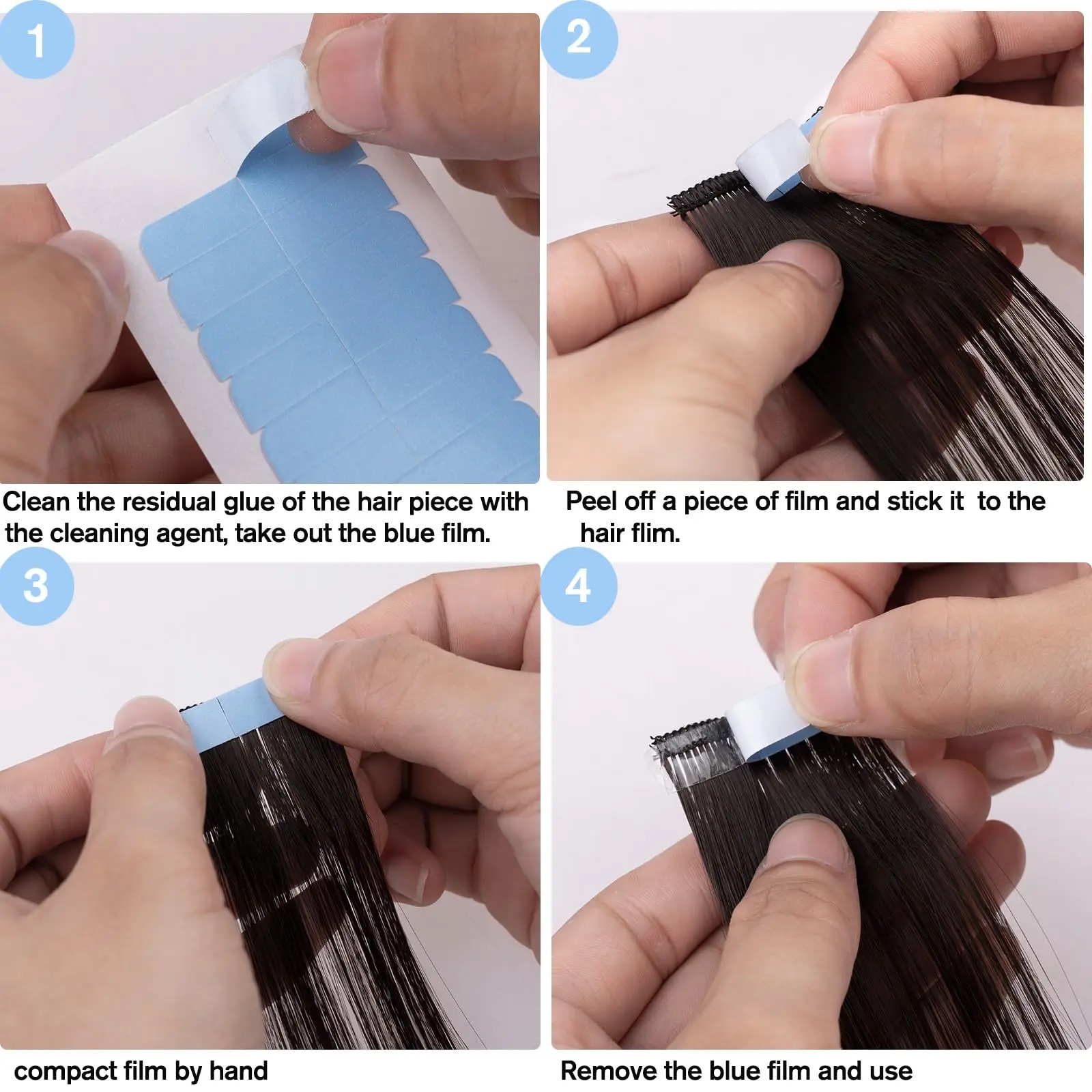Dubbelzijdige vervangingstape  - Hair Extension Tape In recensie en prijs
