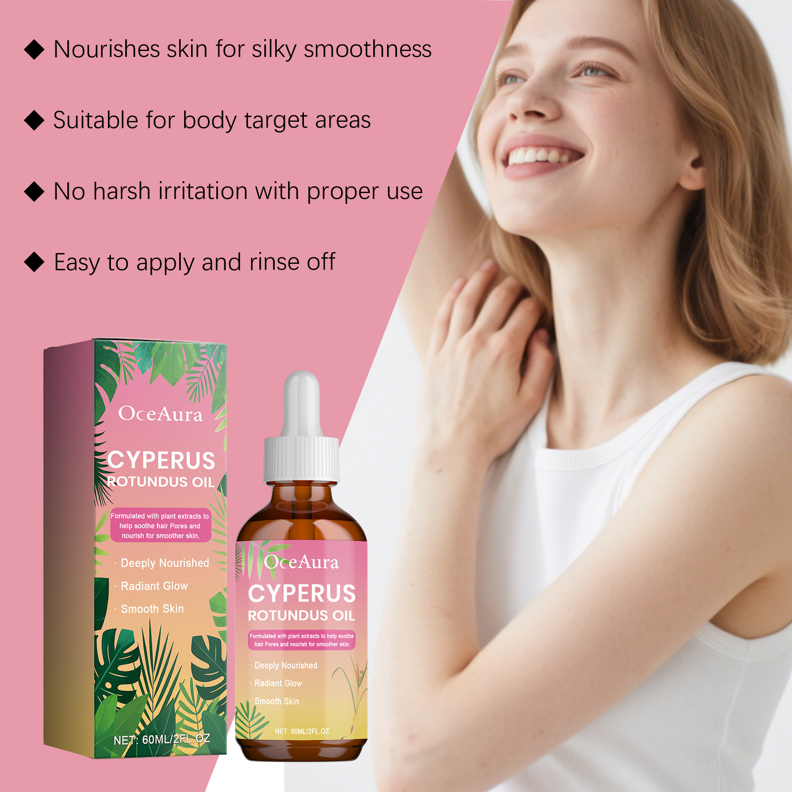 Haargroei remmen Cyperus Rotun - Hair Care Naturally recensie en prijs